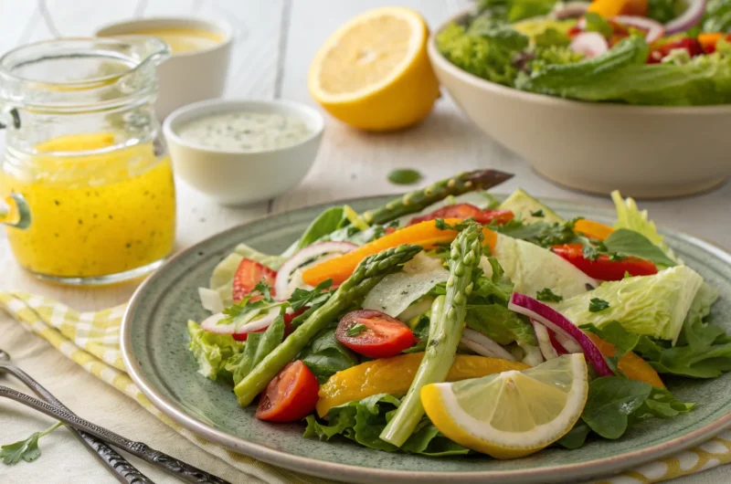Fresh Spring Salad with Lemon Vinaigrette: Crisp, Zesty, Crave-Worthy