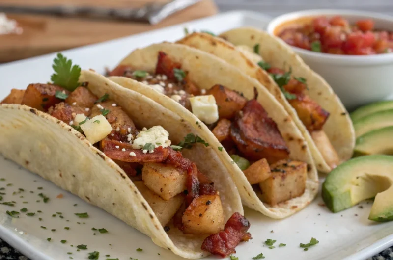 Bacon & Potato Breakfast Tacos You’ll Crave at 7 A.M.