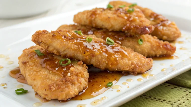 Crockpot Honey Garlic Chicken Tenders