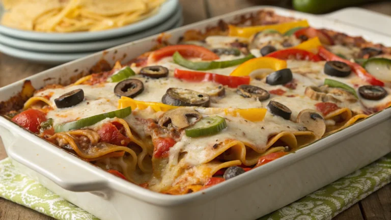 Vegetarian Pizza Pasta Bake: Weeknight Hero, Party Legend
