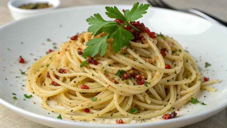 Classic Spaghetti Aglio e Olio: 15-Minute Pasta Magic
