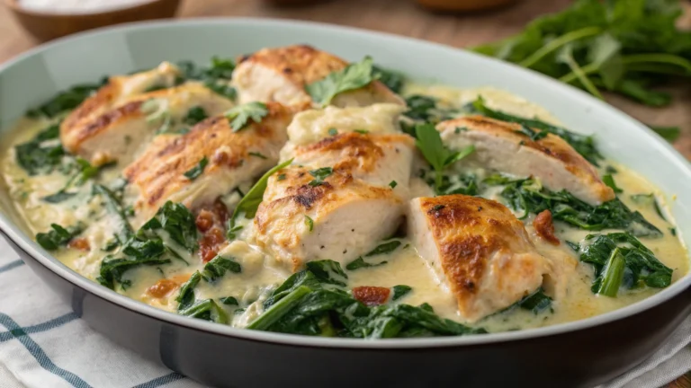 Keto Creamy Spinach Chicken Bake: Weeknight Wow, Zero Carb Chaos