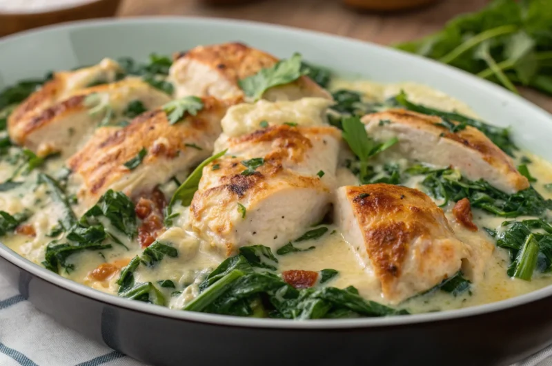 Keto Creamy Spinach Chicken Bake: Weeknight Wow, Zero Carb Chaos