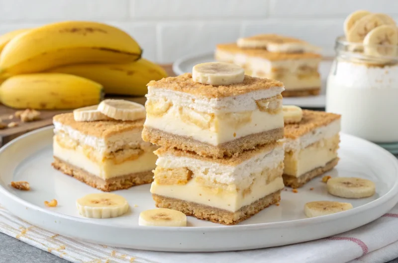 Classic Banana Pudding Bars: The No-Bake Crowd Slayer