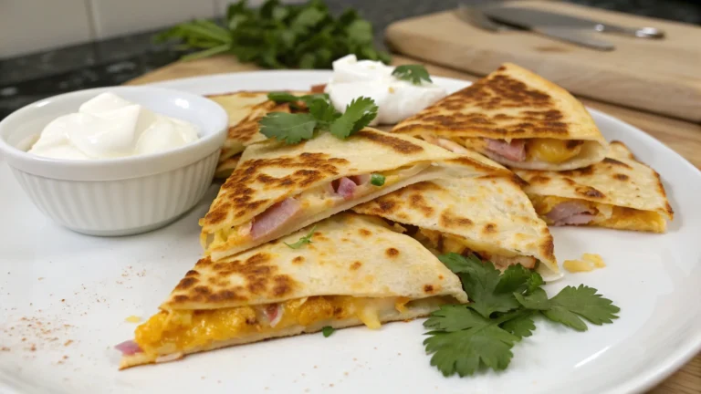 Ham and Cheese Quesadillas: The 10-Minute Melt You’ll Crave