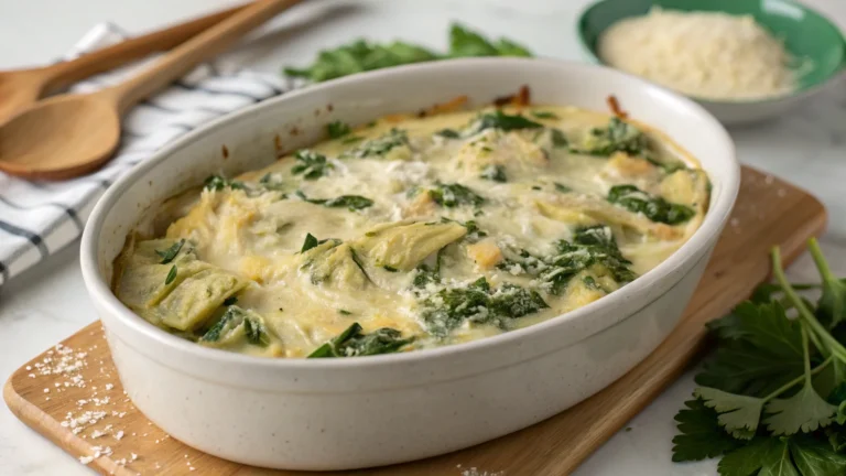 Creamy Spinach Artichoke Dip Recipe
