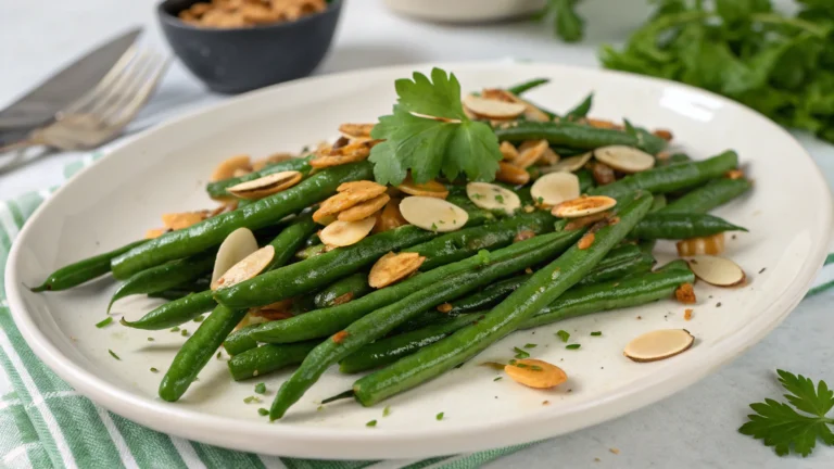 Sauteed Green Beans with Almonds: The 10-Minute Glow-Up