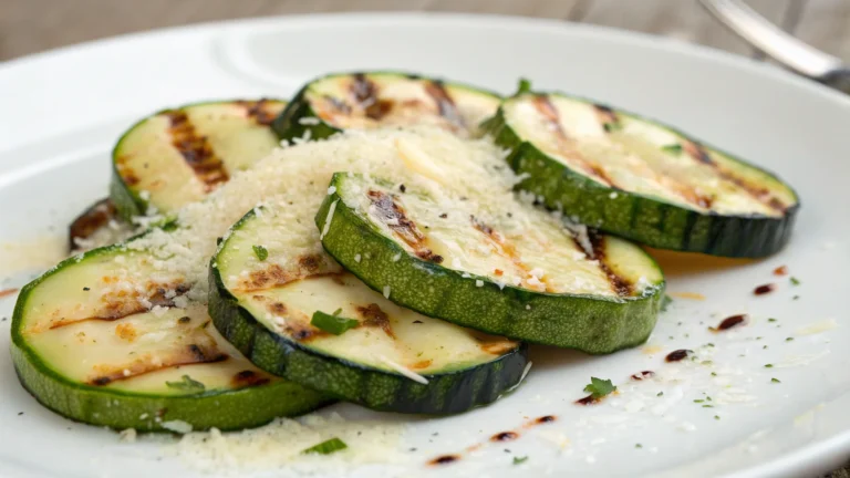 Grilled Zucchini with Parmesan: The 10-Minute Side You’ll Crave