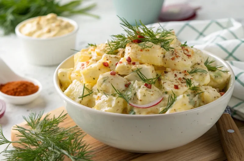 Classic Creamy Potato Salad: The Crowd-Pleaser You’ll Crave