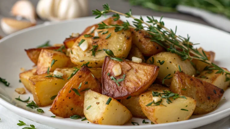 Roasted Garlic Potatoes with Herbs You’ll Crave Nightly