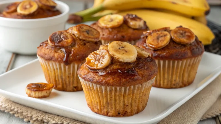 Caramelized Banana Muffins: Sticky-Sweet Muffin Magic