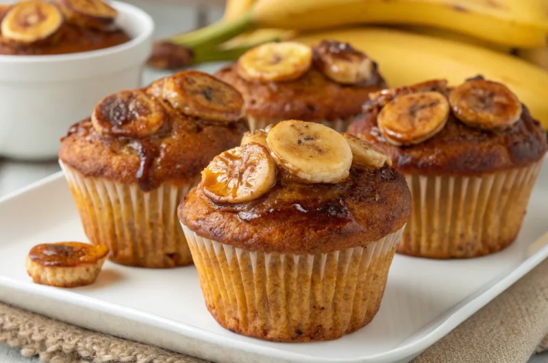 Caramelized Banana Muffins: Sticky-Sweet Muffin Magic
