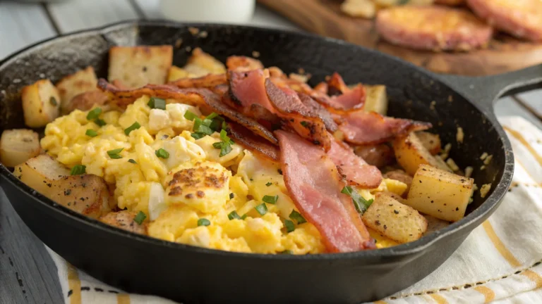 Ham and Egg Breakfast Skillet: 15-Minute Flavor Smash