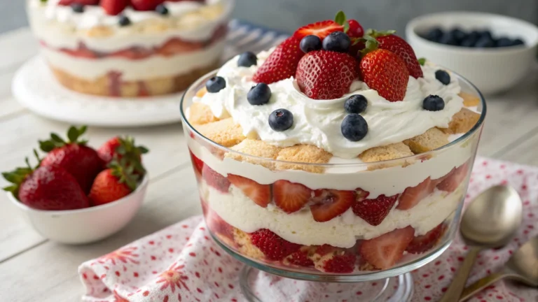 Easy Strawberry Angel Food Cake Trifle: 10-Minute Crowd-Pleaser