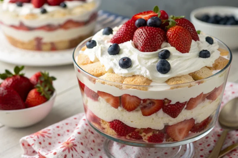 Easy Strawberry Angel Food Cake Trifle: 10-Minute Crowd-Pleaser