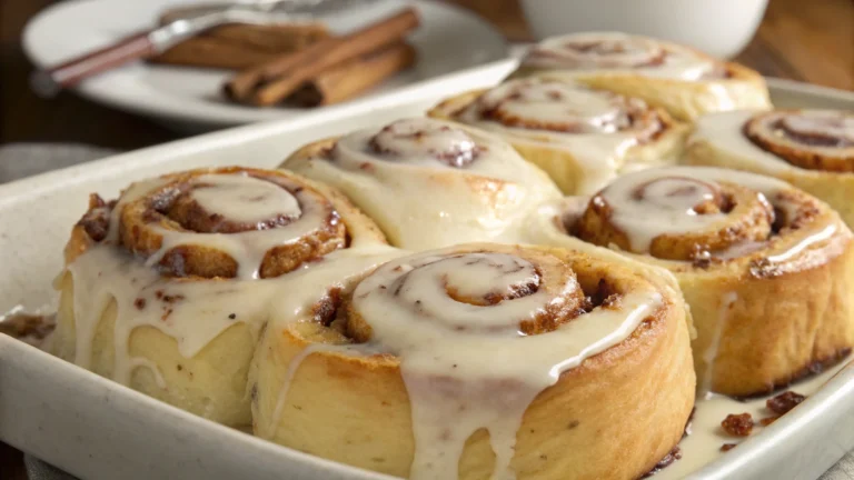 Vanilla Glaze Icing for Cinnamon Rolls: The 60-Second Upgrade