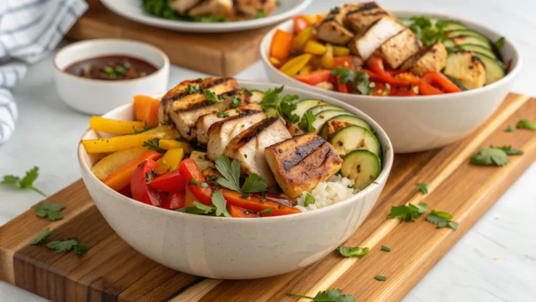 Grilled Chicken & Veggie Bowls That Slap: Flavor, Fuel, Fast