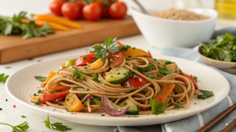 Whole Wheat Veggie Pasta That Slaps: Weeknight Fuel