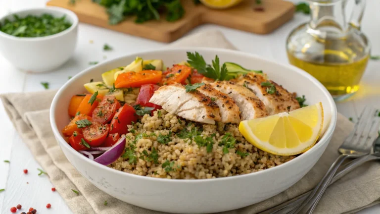 Quinoa Chicken Power Bowls: Flavor, Fuel, Zero Excuses