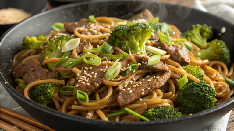Beef and Broccoli Lo Mein That Beats Takeout Tonight