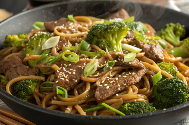 Beef and Broccoli Lo Mein That Beats Takeout Tonight
