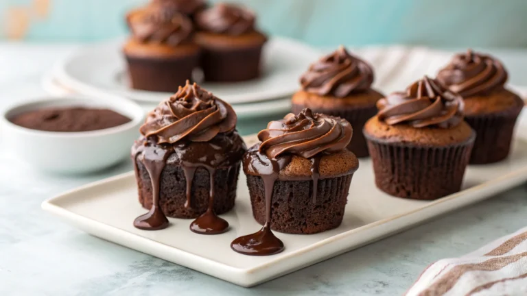 Mini Chocolate Drip Cupcakes: Tiny Treats, Huge Wow Factor