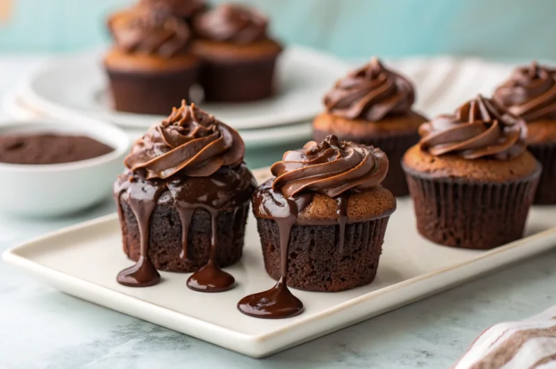 Mini Chocolate Drip Cupcakes: Tiny Treats, Huge Wow Factor