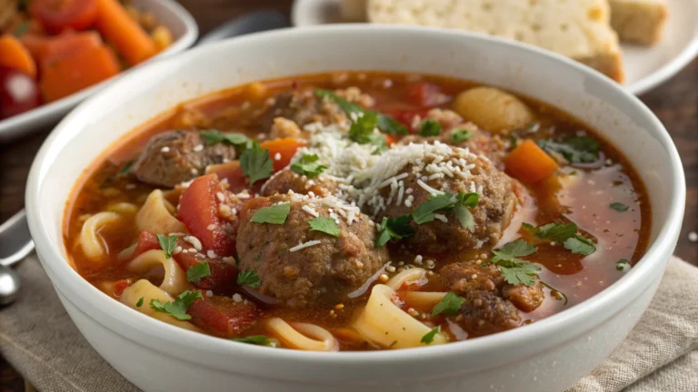 Italian Meatball Soup That Slaps: Cozy, Bold, Unforgettable