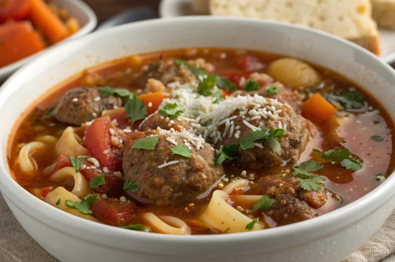 Italian Meatball Soup That Slaps: Cozy, Bold, Unforgettable