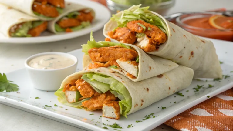 Spicy Buffalo Chicken Wraps That Slap: Crunch, Heat, Repeat