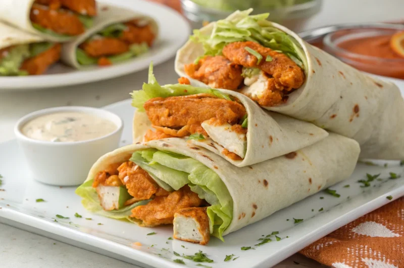 Spicy Buffalo Chicken Wraps That Slap: Crunch, Heat, Repeat