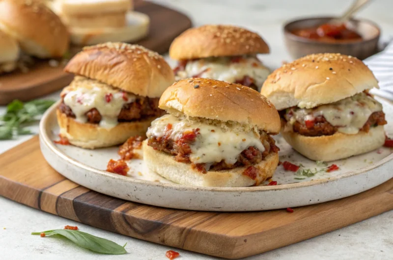 Cheesy Baked Italian Sliders: Oozy, Toasty, Crowd Gold