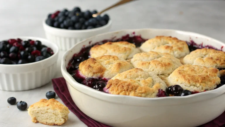 Blueberry Cobbler with Biscuit Topping: Your New 30-Minute Flex