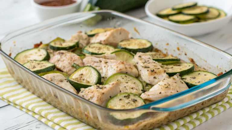Low-Carb Chicken Zucchini Bake: Weeknight Crave-Worthy