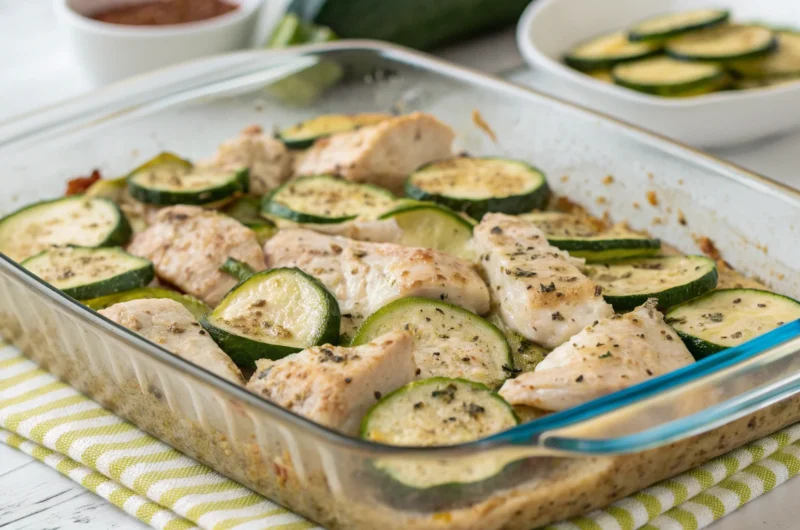 Low-Carb Chicken Zucchini Bake: Weeknight Crave-Worthy