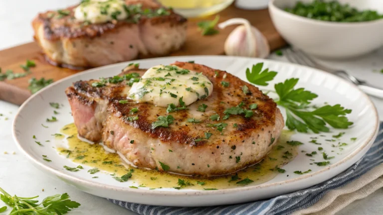 Garlic Butter Low-Carb Pork Chops That Break the Internet