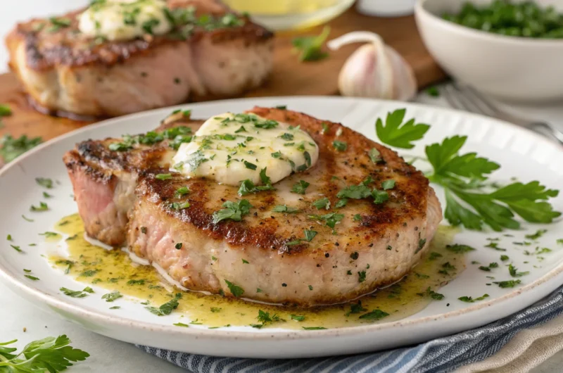 Garlic Butter Low-Carb Pork Chops That Break the Internet