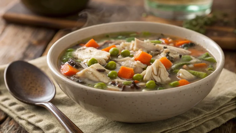 Chicken & Wild Rice Soup That Feels Like a Warm Hug
