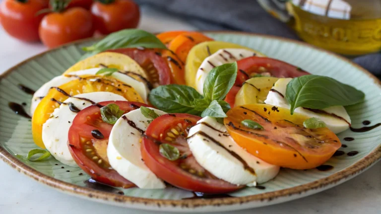 Heirloom Tomato Caprese Salad That Breaks the Internet