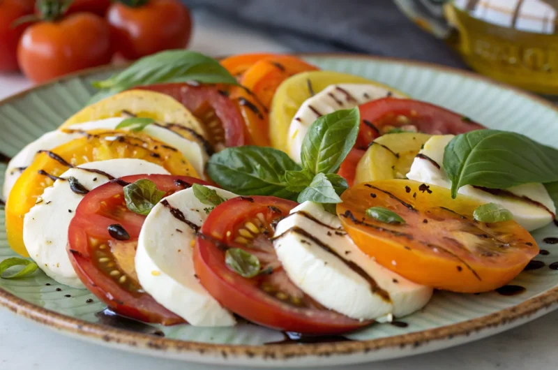 Heirloom Tomato Caprese Salad That Breaks the Internet