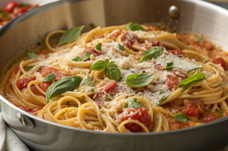 One-Pot Creamy Tomato Pasta That Breaks the “I Don’t Have Time” Excuse