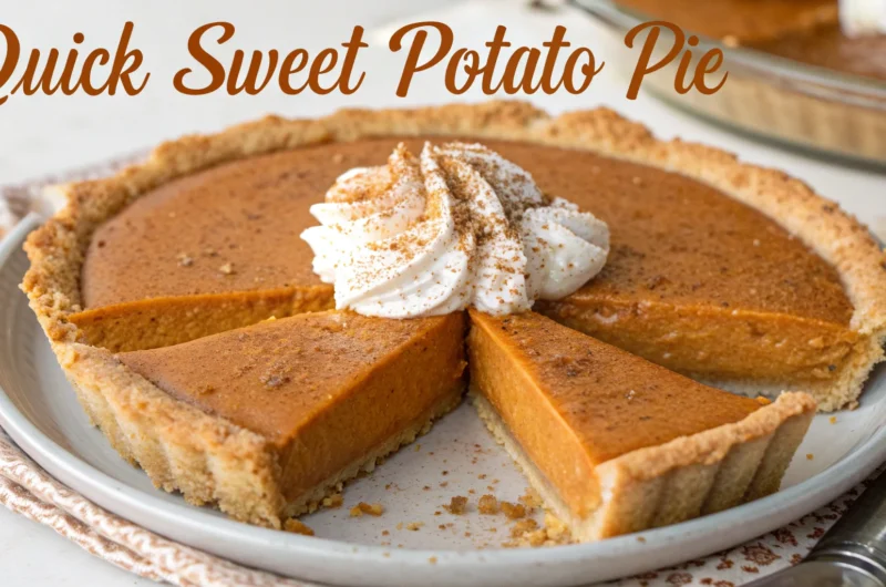 Quick Sweet Potato Pie That Wins Every Holiday Table