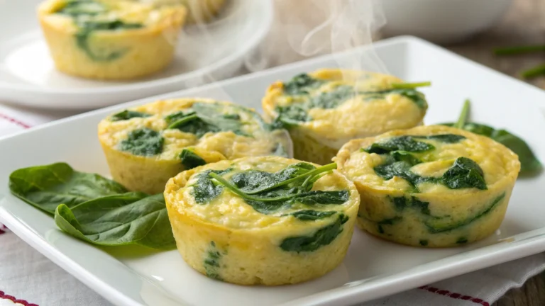 Vegetarian Spinach Egg Bites: Meal Prep Gold in 20 Minutes