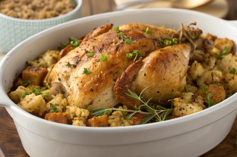 Crockpot Chicken and Stuffing: Weeknight Magic, Zero Stress