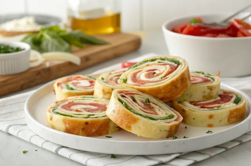 Italian Pinwheels with Cream Cheese: Party-Perfect Bites You’ll Crave