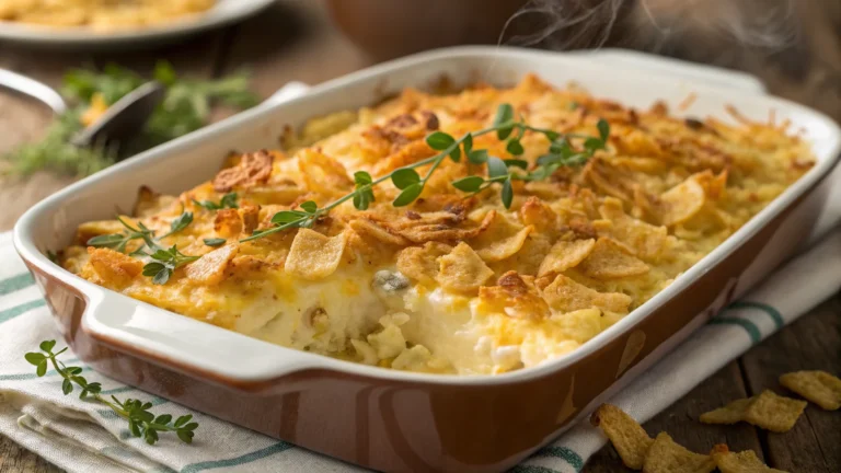 Cheesy Hashbrown Casserole with Corn Flakes Topping: The Crowd-Pleaser You’ll Make on Repeat