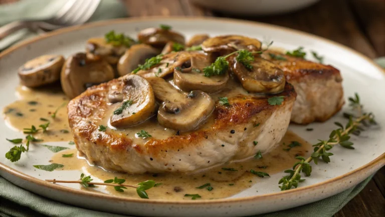 Creamy Pork Chops with Mushrooms: Weeknight Luxury, Zero Fuss