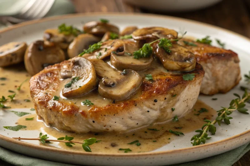 Creamy Pork Chops with Mushrooms: Weeknight Luxury, Zero Fuss