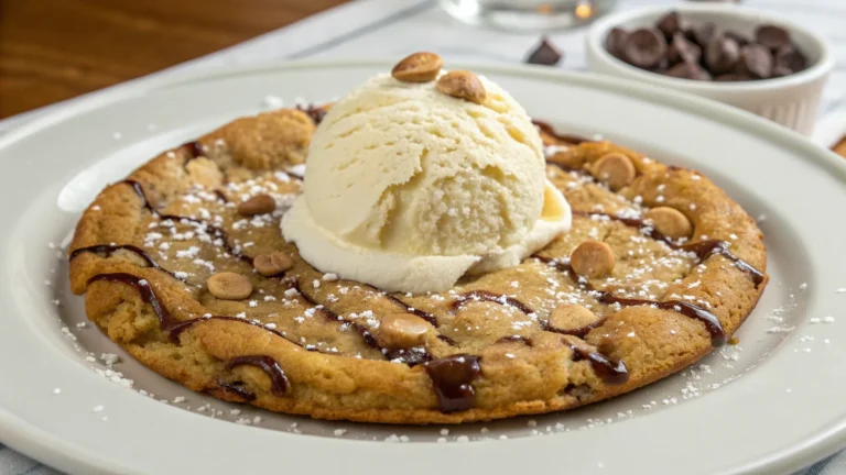 Peanut Butter Pizookie: Gooey, Giant Cookie Bliss