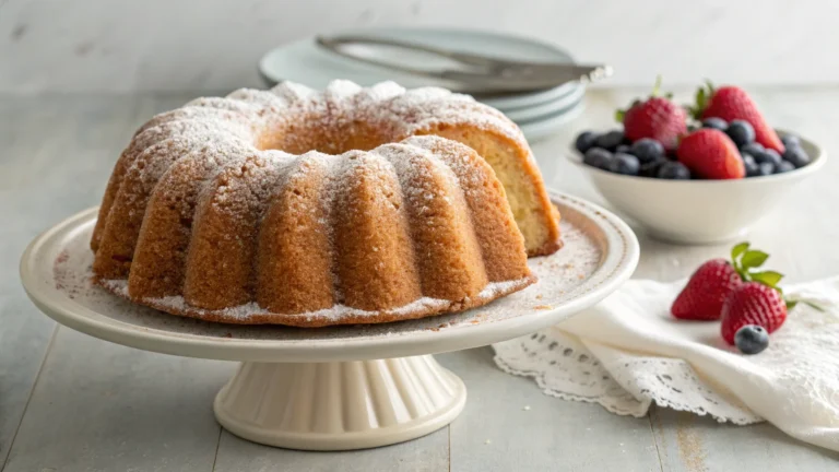 Classic Vanilla Bundt Cake: The Crowd-Pleaser You’ll Bake Twice
